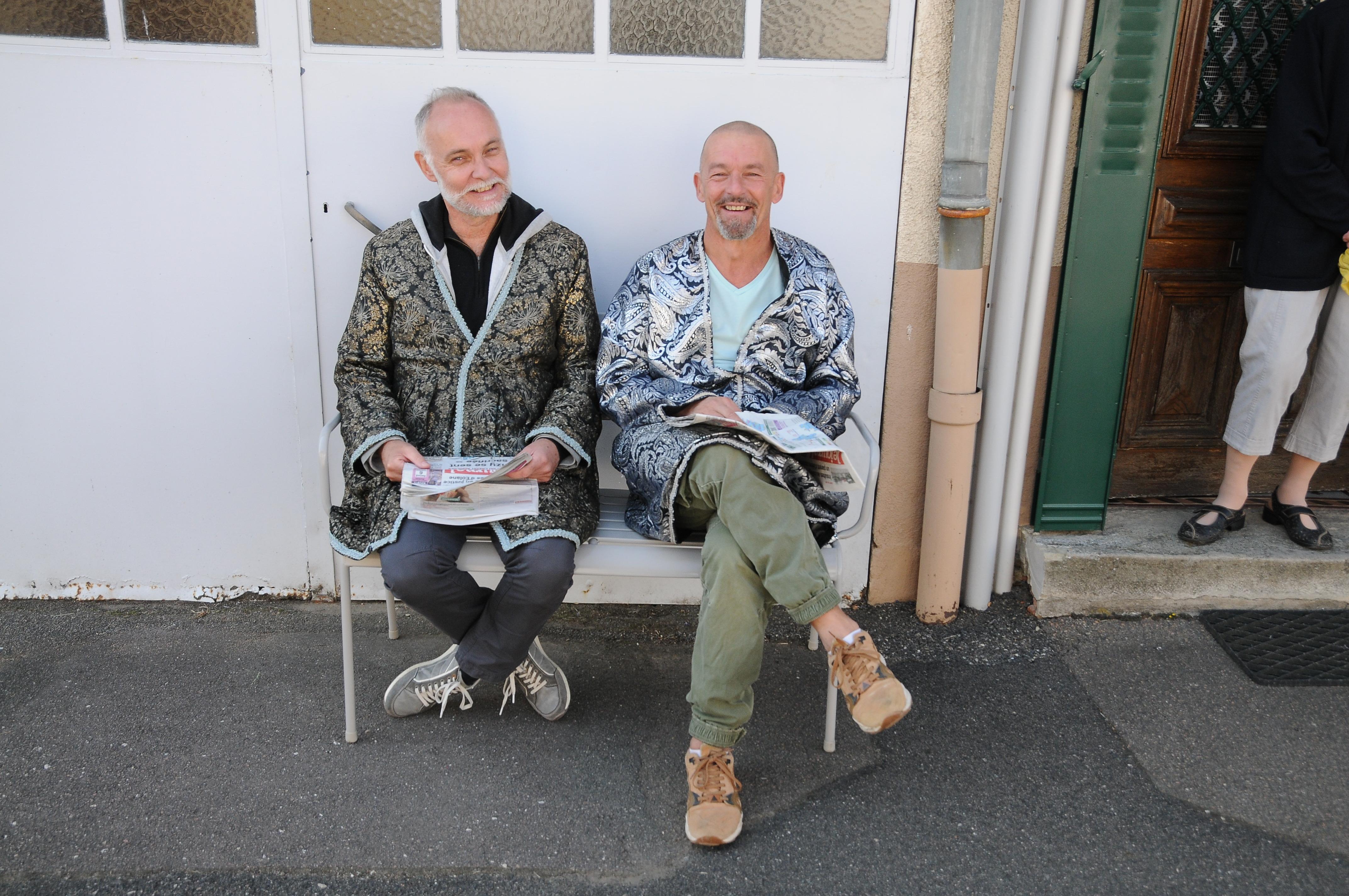 Eric Malnoy et Gilles Limonest. Photo : Thierry Grain