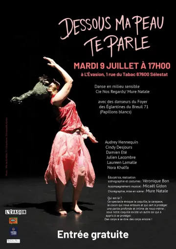 Dessous ma peau te parle à l' Evasion