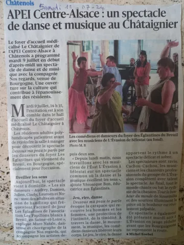 Article de presse Sélestat